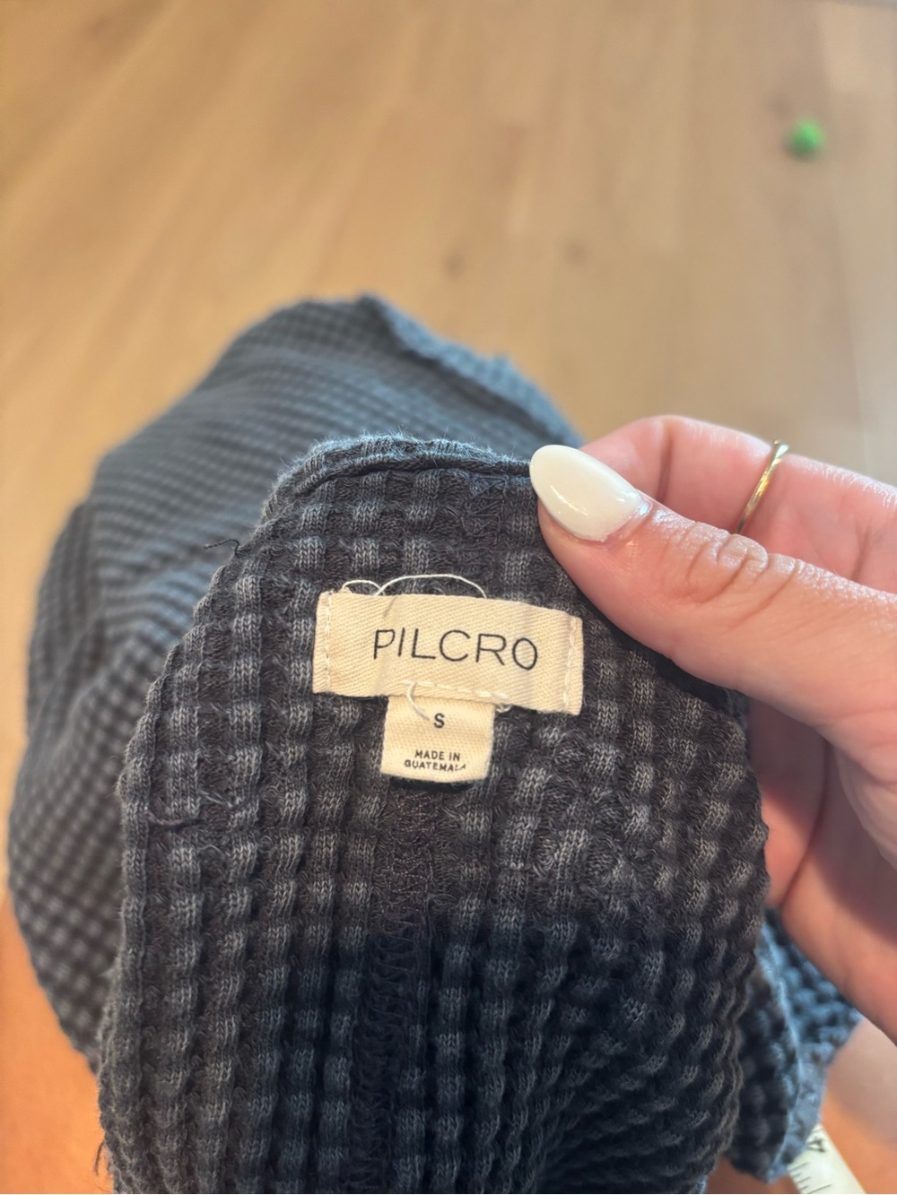Anthropologie Pilcro
Waffle Knit Crop Tee Midnight
Blue Size Small - Picture 9 of 11